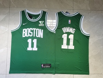 Boston Celtics #11 Kyrie Irving stitched basketball jersey green MEN WOMEN YOUTH S-6XL SIZE
