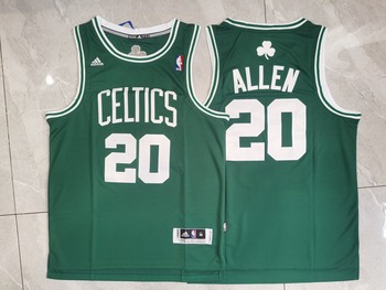 Boston Celtics #20 Ray Allen stitched basketball jersey green MEN WOMEN YOUTH S-6XL SIZE
