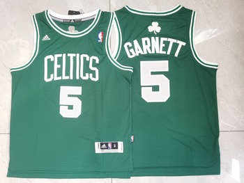 Boston Celtics #5 KEVIN GARNETT stitched basketball jersey green MEN WOMEN YOUTH S-6XL SIZE