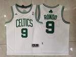 Boston Celtics #9 Rajon Rondo stitched basketball jersey white MEN WOMEN YOUTH S-6XL SIZE