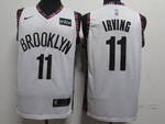Brooklyn Nets #11 Kyrie Irving stitched basketball Jersey-city connect