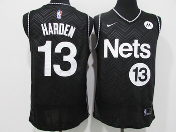 Brooklyn Nets #13 James Harden stitched basketball Earned Edition Jersey MEN WOMEN YOUTH S-6XL SIZE
