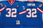 Buffalo Bills Blue #32 SIMPSON