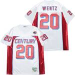 CARSON WENTZ #20 WHITE HIGH SCHOOL FOOTBALL JERSEY1