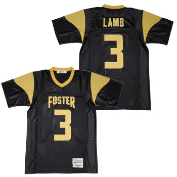 CEEDEE LAMB #3 FOSTER HIGH SCHOOL FOOTBALL JERSEY