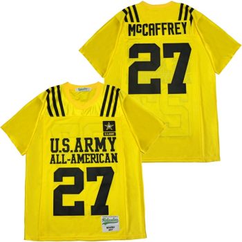 CHRISTIAN MCCAFFREY #27 ALL AMERICAN FOOTBALL JERSEY