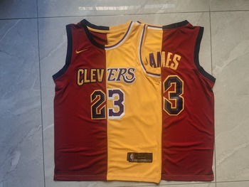 CLEVELAND CAVALIERS #23 LEBRON JAMES stitched jersey spilt version MEN WOMEN YOUTH S-6XL SIZE