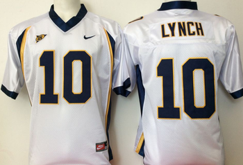 California Golden Bears White 10 Marshawn Lynch Football Jersey MEN WOMEN YOUTH S-6XL SIZE