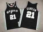 Camiseta juvenil Mitchell & Ness Tim Duncan negra San Antonio Spurs Swingman Throwback MEN WOMEN YOUTH S-6XL SIZE