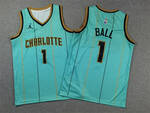 Charlotte Hornets #1 LaMelo Ball stitched jersey green MEN WOMEN YOUTH S-6XL SIZE