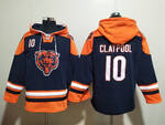 Chicago Bears 10# CLAYPOOL stitched hoodie