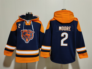 Chicago Bears 2# MOORE stitched  hoodie MEN WOMEN YOUTH S-6XL SIZE
