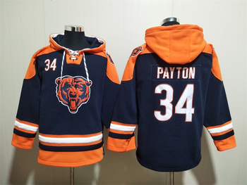 Chicago Bears 34# PAYTON stitched  hoodie MEN WOMEN YOUTH S-6XL SIZE