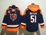 Chicago Bears 51# BUTKUS stitched hoodie