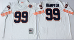 Chicago Bears White #99 HAMPTON