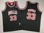 Chicago Bulls #33 Scottie Pippen retro stitched jersey black MEN WOMEN YOUTH S-6XL SIZE