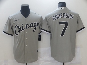 Chicago White Sox Tim Anderson stitched baseball jersey MEN WOMEN YOUTH S-6XL SIZE