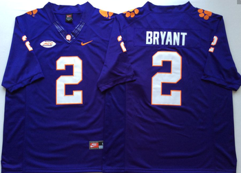 Clemson Tigers Purple 2 WATKINS Football Jersey MEN WOMEN YOUTH S-6XL SIZE