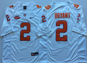 Clemson Tigers White 2 WATKINS Football Jersey MEN WOMEN YOUTH S-6XL SIZE