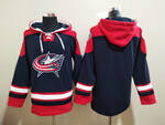 Columbus Blue Jackets blank version stitched hoodie jersey MEN WOMEN YOUTH S-6XL SIZE