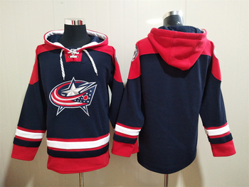 Columbus Blue Jackets blank version stitched hoodie jersey MEN WOMEN YOUTH S-6XL SIZE