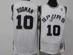 DENNIS RODMAN 1993-94 San Antonio SPURS Mitchell & Ness White SWINGMAN Jersey