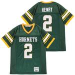 DEREK HENRY #2 HIGH SCHOOL FOOTBALL JERSEY Green