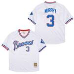 Dale Murphy Atlanta Braves Jersey Mitchell & Ness white men women youth size S-6XL