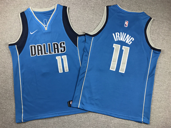 Dallas Mavericks #11 Kyrie Irving stitched basketball jersey blue MEN WOMEN YOUTH S-6XL SIZE