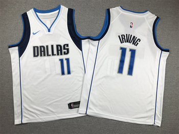 Dallas Mavericks #11 Kyrie Irving stitched basketball jersey white MEN WOMEN YOUTH S-6XL SIZE