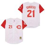Deion Sanders Cincinnati Reds Jersey Mitchell & Ness men women youth size S-6XL