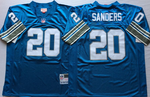 Detriot lions Blue M&N #20 SANDERS
