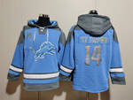 Detroit Lions 14# Amon-Ra St. Brown stitched hoodie MEN WOMEN YOUTH S-6XL SIZE
