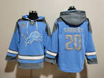 Detroit Lions 20# Barry Sanders stitched hoodie MEN WOMEN YOUTH S-6XL SIZE