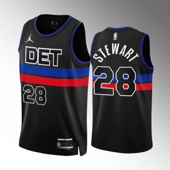 Detroit Pistons Isaiah Stewart Black 2022-23 Jersey MEN WOMEN YOUTH S-6XL SIZE