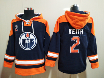 Edmonton Oilers #2 KEITH stitched hoodie jersey MEN WOMEN YOUTH S-6XL SIZE