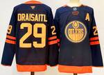 Edmonton Oilers #29 Leon Draisaitl stitched hockey jersey-black MEN WOMEN YOUTH S-6XL SIZE