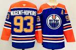 Edmonton Oilers #93 Ryan Nugent-Hopkins stitched hockey jersey