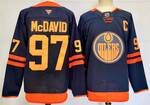 Edmonton Oilers #97 Connor McDavid stitched hockey jersey-navy MEN WOMEN YOUTH S-6XL SIZE