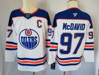 Edmonton Oilers #97 Connor McDavid stitched hockey jersey-white MEN WOMEN YOUTH S-6XL SIZE