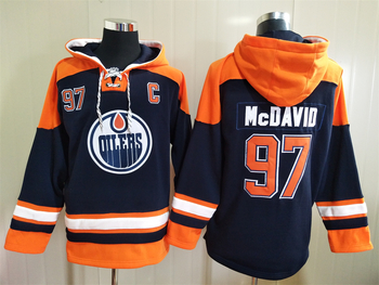 Edmonton Oilers #97 Connor McDavid stitched hoodie jersey MEN WOMEN YOUTH S-6XL SIZE