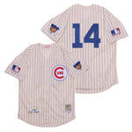 Ernie Banks Chicago Cubs Jersey 1969 Cooperstown Collection Mitchell & Ness men women youth size S-6XL