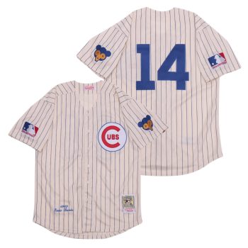 Ernie Banks Chicago Cubs Jersey 1969 Cooperstown Collection Mitchell & Ness men women youth size S-6XL