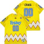 FRIDAY'S CRAIG 00# YELLOW FOOTBALL JERSEY