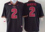 Florida State Seminoles _2 Deion Sanders black pink