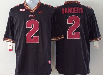 Florida State Seminoles 2 Deion Sanders black pink Football Jersey MEN WOMEN YOUTH S-6XL SIZE