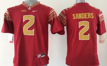Florida State Seminoles 2 Deion Sanders red Football Jersey MEN WOMEN YOUTH S-6XL SIZE