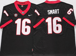 Georgia Bulldogs Black 16 SMART Football Jersey MEN WOMEN YOUTH S-6XL SIZE