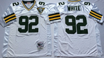 Green bay packers White #92 WHITE Mitchell & Ness Football Jersey Retro men women youth size S-6XL