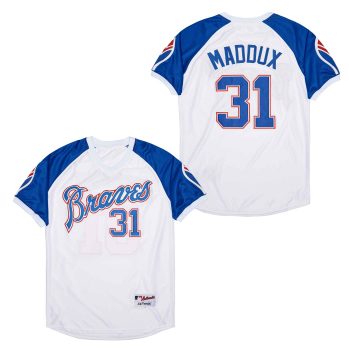 Greg Maddux Atlanta Braves Majestic Brand jersey men women youth size S-6XL
